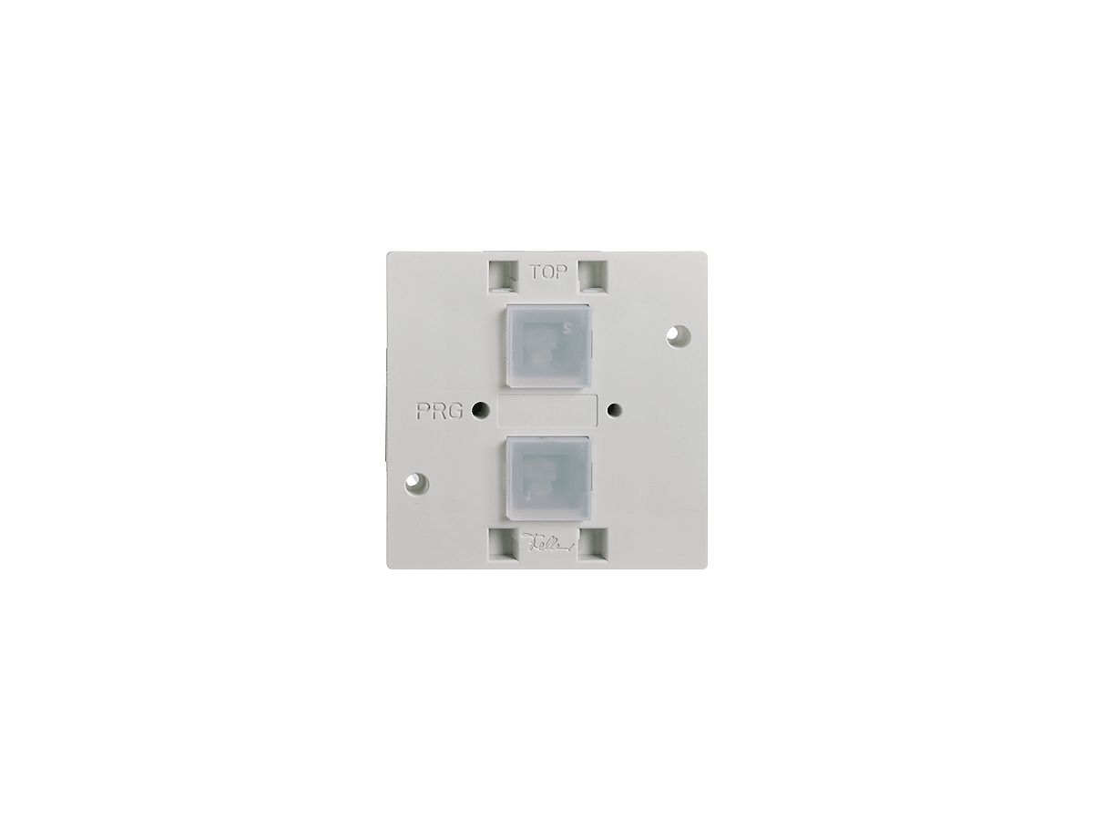 Taster KNX EDIZIOdue elegance BSE RGB, mit Temperaturfühler 2-fach