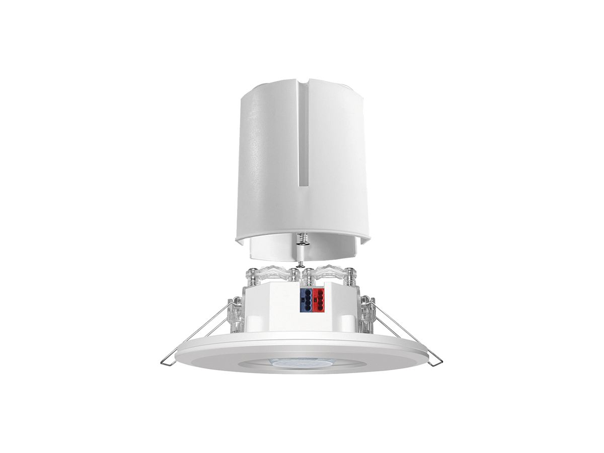 UP-Präsenzmelder KNX ESYLUX PD-FLAT 360i/8 ROUND FM, weiss
