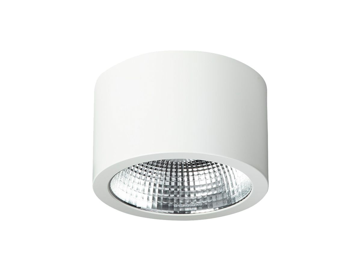 LED-Leuchte DOTLUX CIRCLEugr-top, 25W, Ø209×128mm, 3000…5700K COLORselect, ws