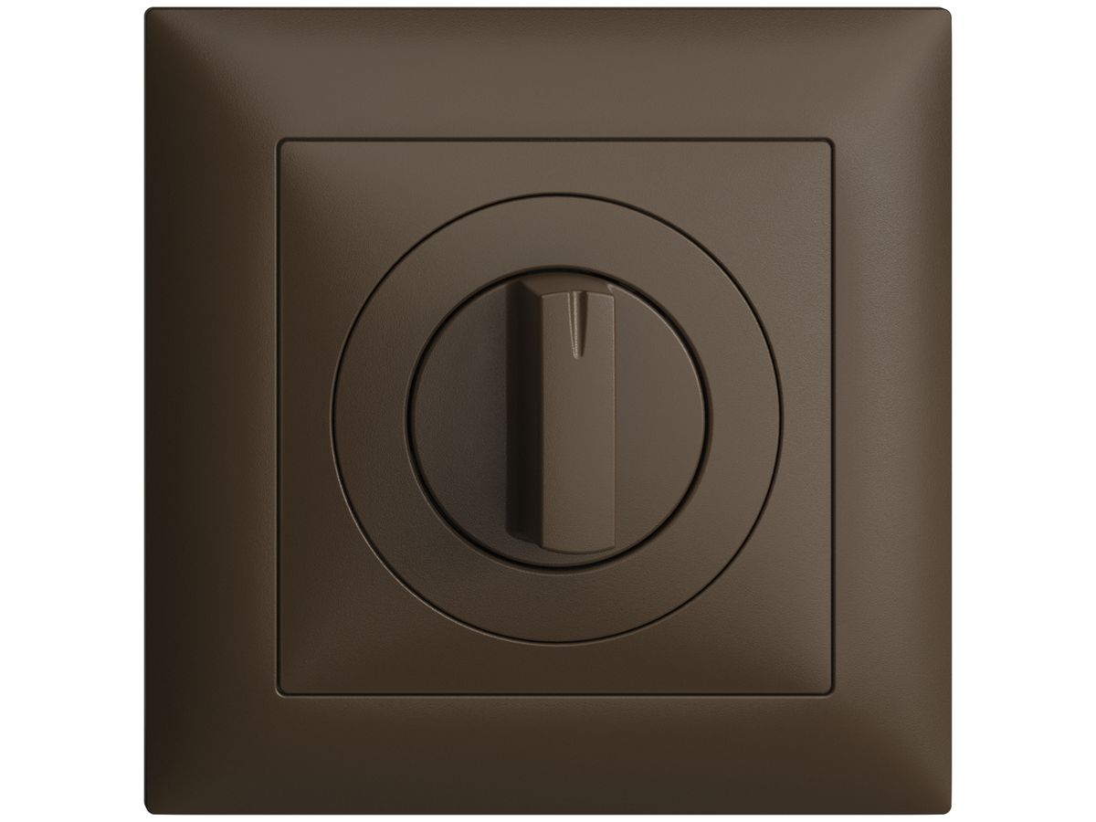 UP-Frontset EDIZIOdue coffee 88×88mm f Drehschalter