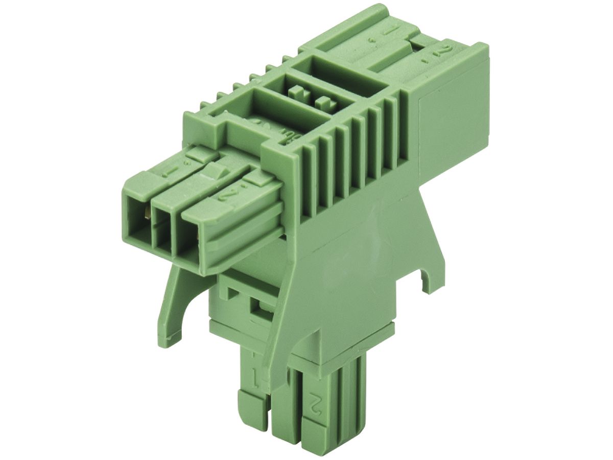 T-Verteiler BST14i2V, KNX, 2-polig, 50V, 3A, grün