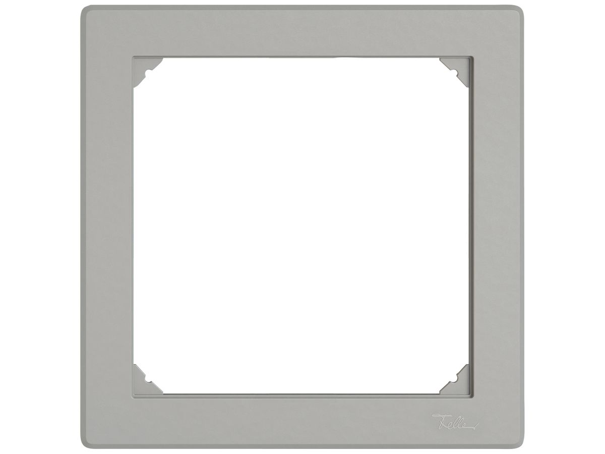 Abdeckrahmen EDIZIO.liv  SNAPFIX® 2×2 156×156mm hellgrau