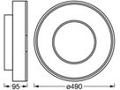LED-Deckenleuchte LEDVANCE SMART WIFI ORBIS CLARIA RGBW 32W 3150lm Ø490mm ws