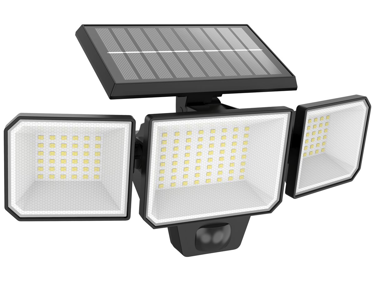 LED-Wandleuchte Philips Nysil Solar IR SEN 8.7W 850 IP65 schwarz