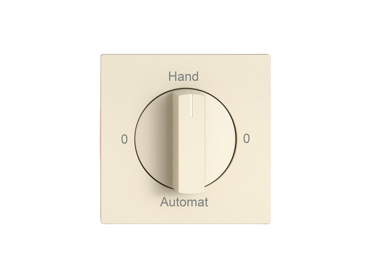 Montageset EDIZIO.liv SNAPFIX® f.Drehschalter m.Griff 0-Hand-0-Automat cr