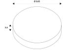 Frontring SLV NUMINOS L Ø96.5mm Polycarbonat weiss