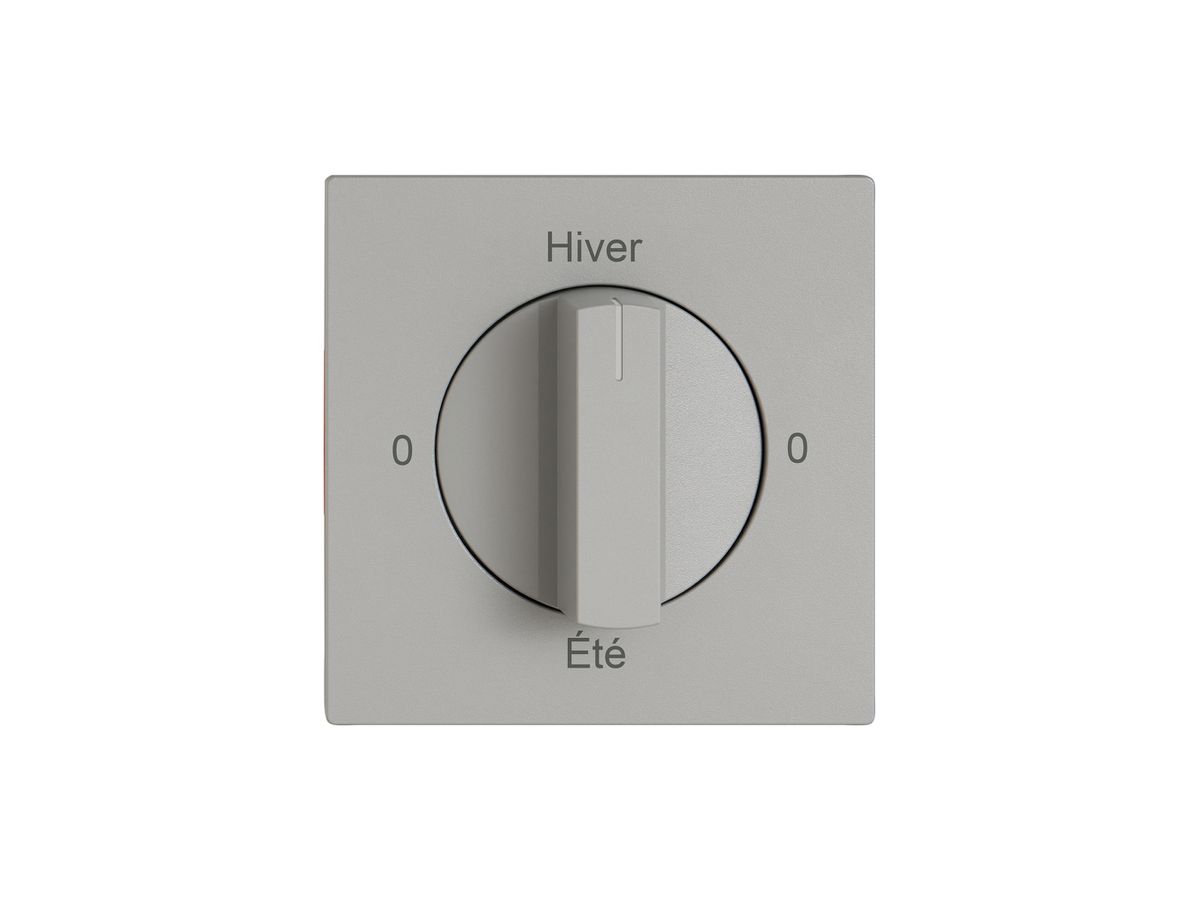 Montageset EDIZIO.liv SNAPFIX® f.Drehschalter m.Griff 0-Hiver-0-Été hgu