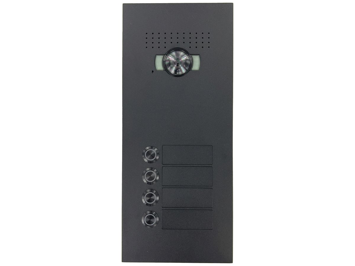 UP-Aussenstation Video Legrand SFERA LUNA 4 Tasten 335×143mm 2-Draht sz