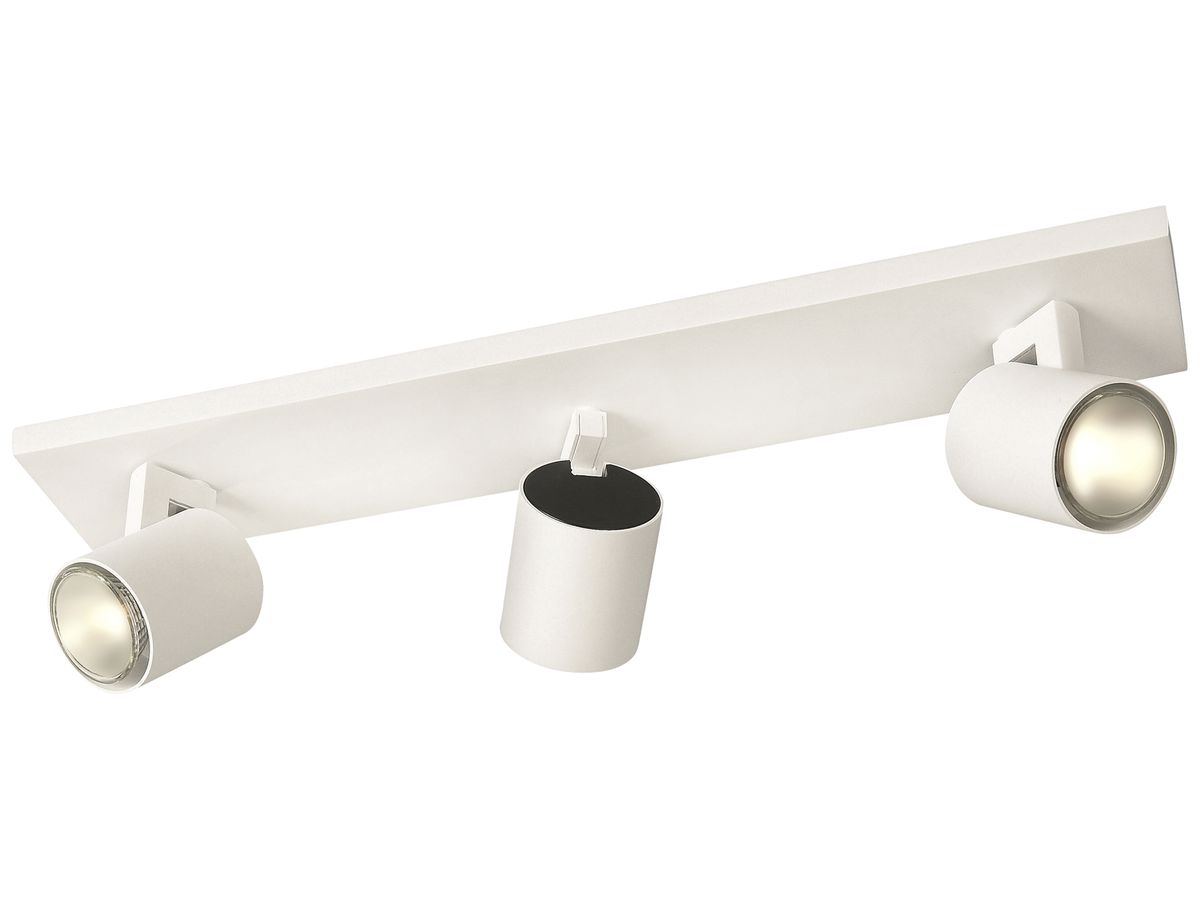Spot Philips MYL Runner GU10 3×20W DIM weiss