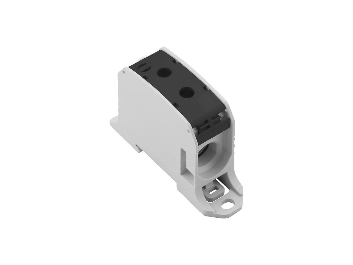 Verteilerblock WM WPD 131 1×95/1×95mm² 232A 1000V TS35 schwarz
