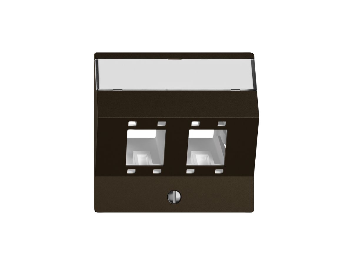 Montageset EDIZIO.liv SNAPFIX® für freenet Kat.5e/6 Adapter 2× br
