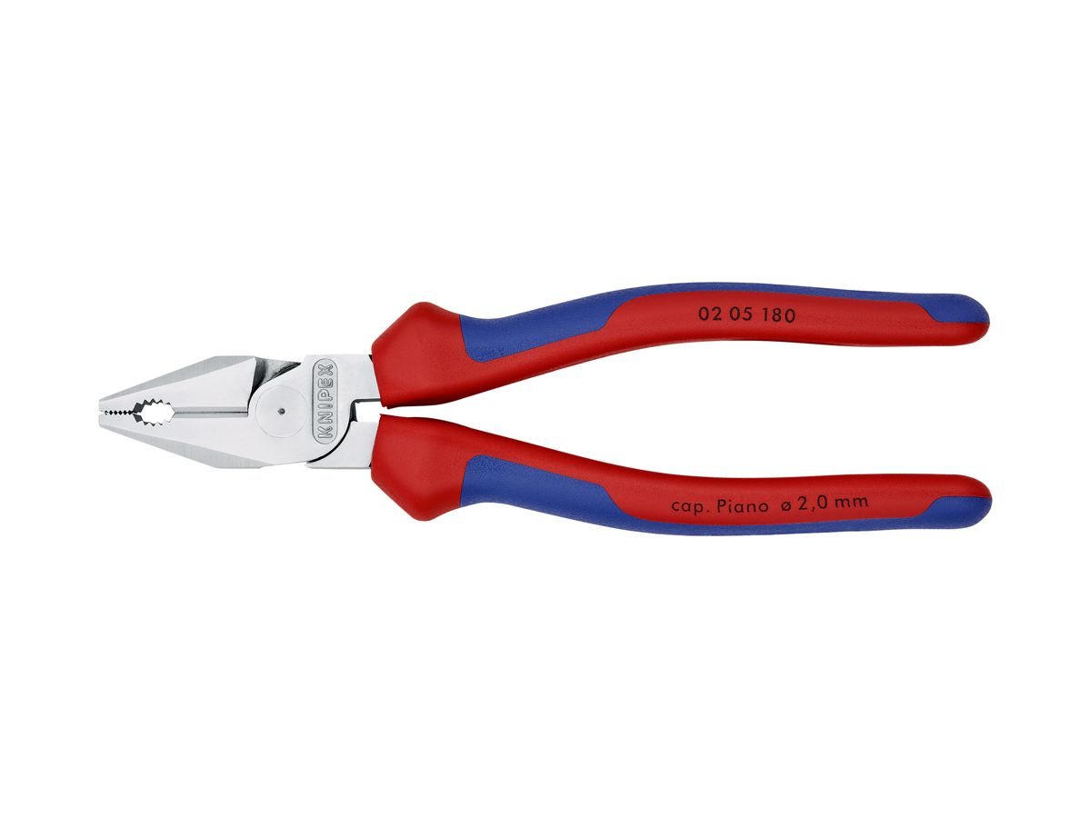 Kombizange KNIPEX 180mm Ø2…2,5mm/11,5mm, 16mm² ...
