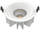 LED-Downlight SLV DOWNLIGHT P 165 19W 650…4410lm 3000K IP54 WB DALI Ø150mm weiss