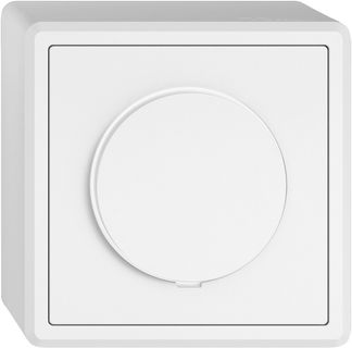 AP-Dimmer EDIZIO.liv SNAPFIX® Univ.bel.ws 4…400W/4…400VA/4…200W/VA ws