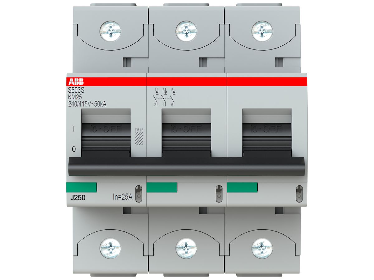 Leitungsschutzschalter ABB S803S-KM 25A 50kA