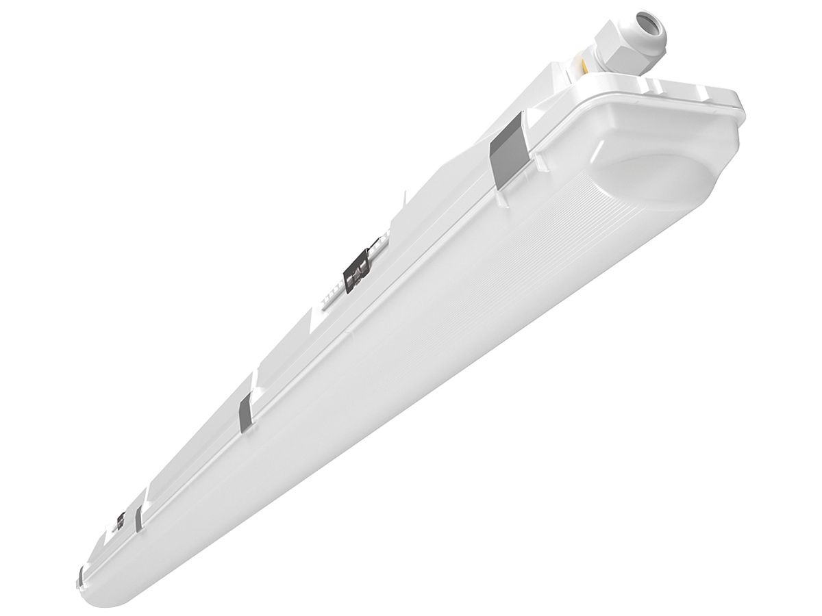 LED-Feuchtraumleuchte ESYLUX OLIVIA-2 HF DALI 35W 5300lm 840 IP66 grau