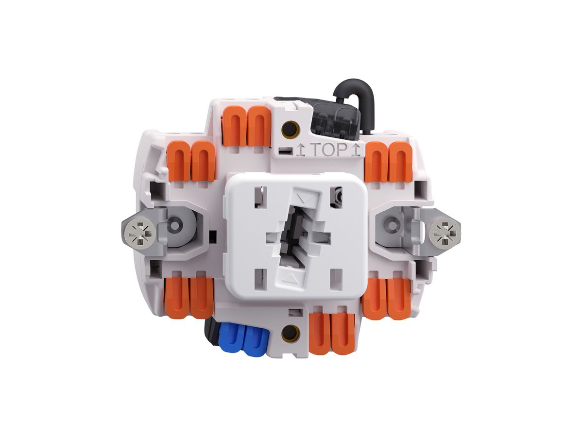Einsatz Leuchtdruckschalter FH 6/1L LS, LED gelb, beleuchtet