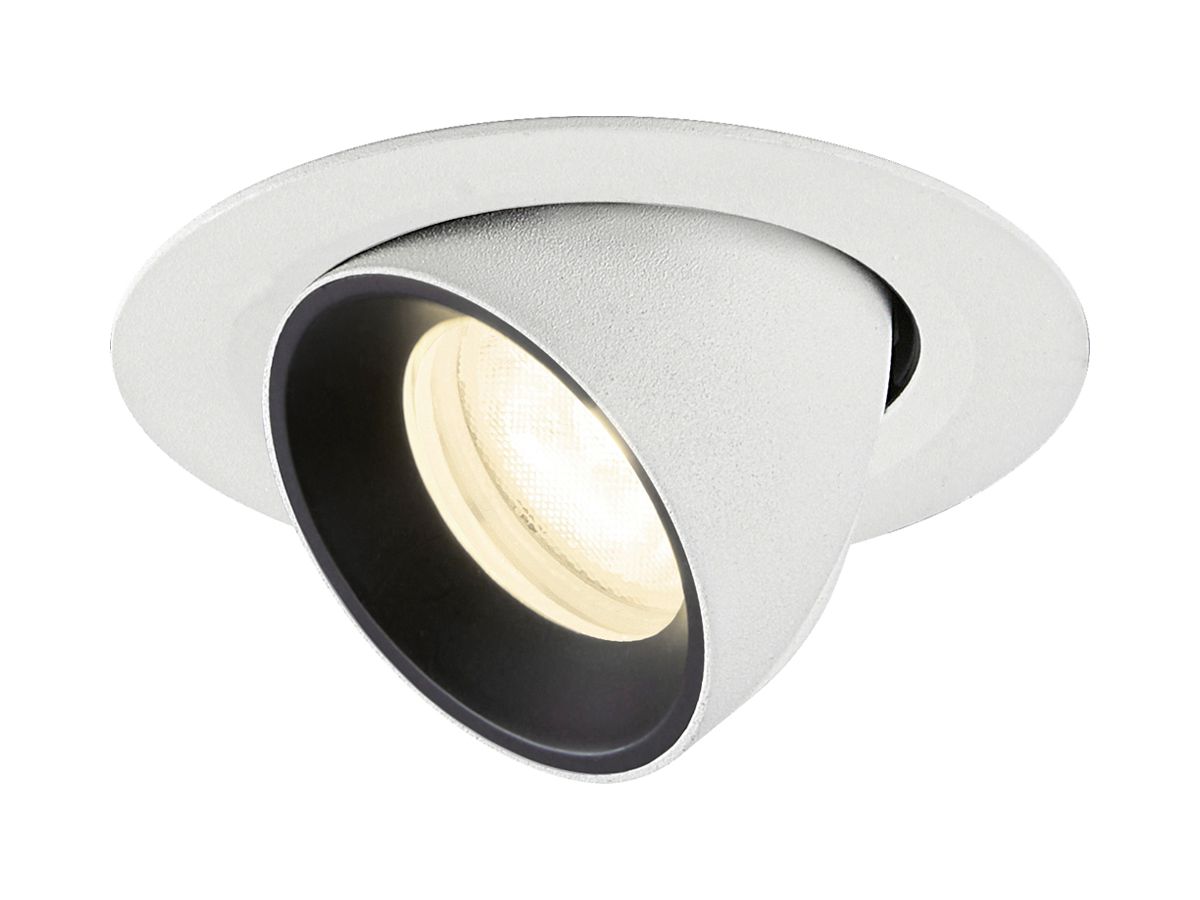 LED-Downlight SLV NUMINOS GIMBLE XS 6.9W 1000lm 4000K WB DALI Ø68 ws/sz