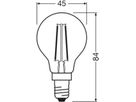 LED-Lampe LEDVANCE CLASSIC P E14 1.8W 250lm 827 klar Ø45×84mm