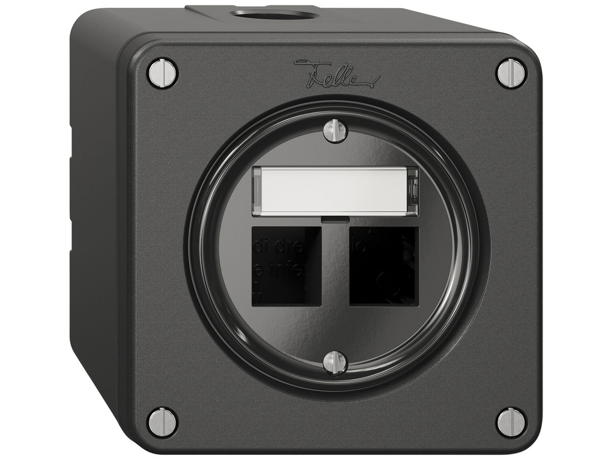 AP-Montageset NEVO freenet SNAPFIX® für 2 Buchsen 87×87mm sz