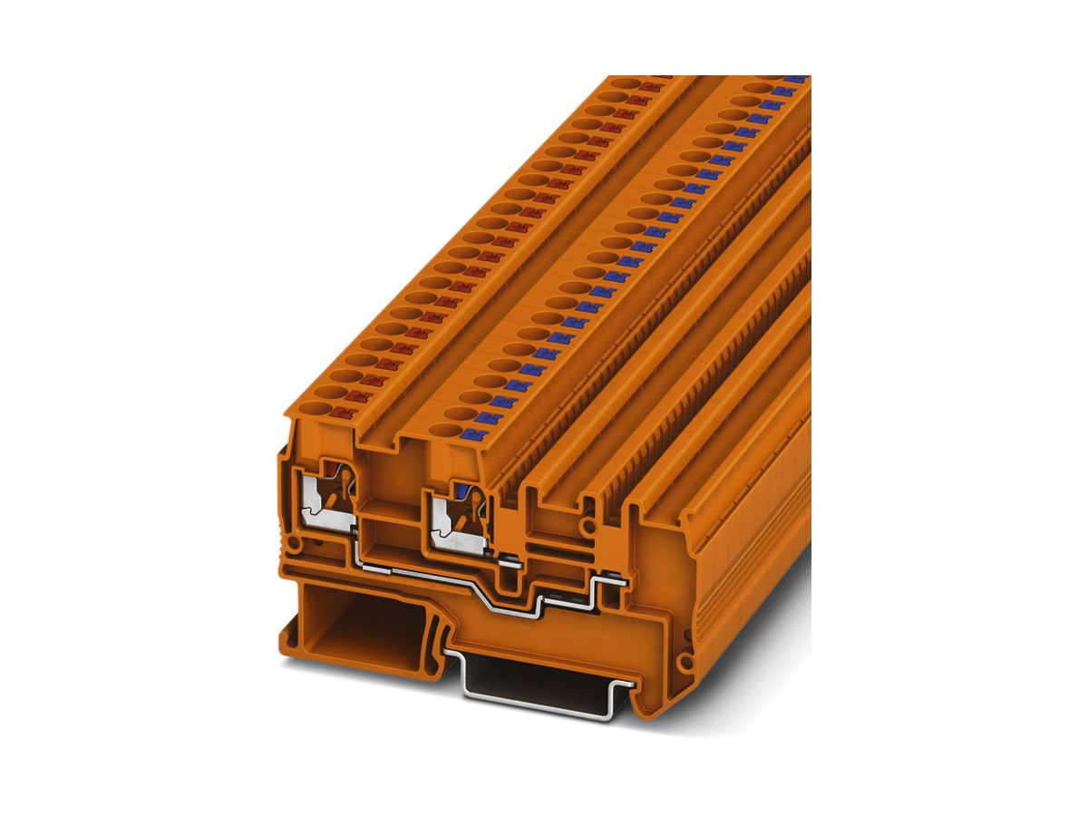 Funktionsklemme 0.2…4mm² 2L Push-In orange
