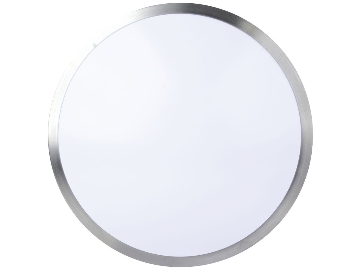 LED-Decken-/Wandleuchte LUNAsilver SEN 33W 3240…3730lm 830…857 IP44 Ø490 weiss