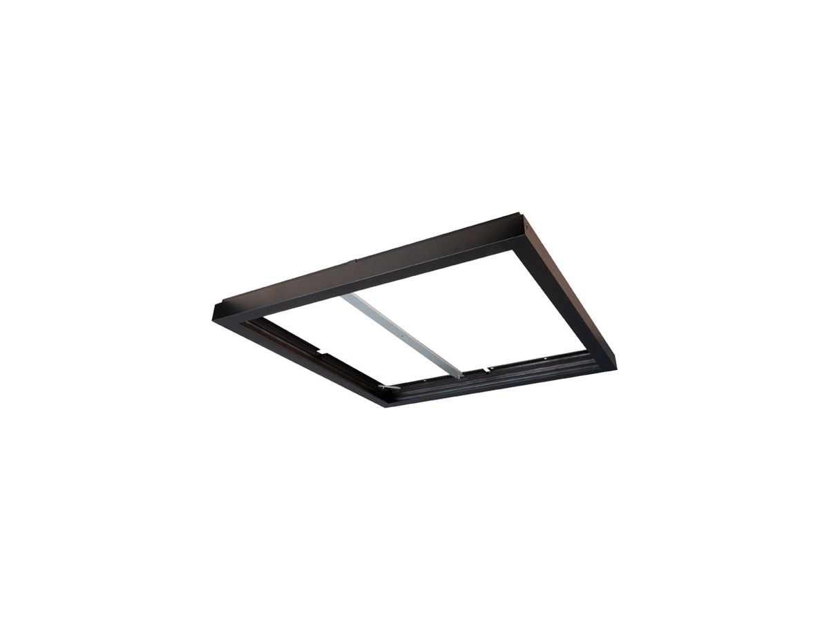 Anbaurahmen SG Sense Aluminium 604×604×48mm schwarz