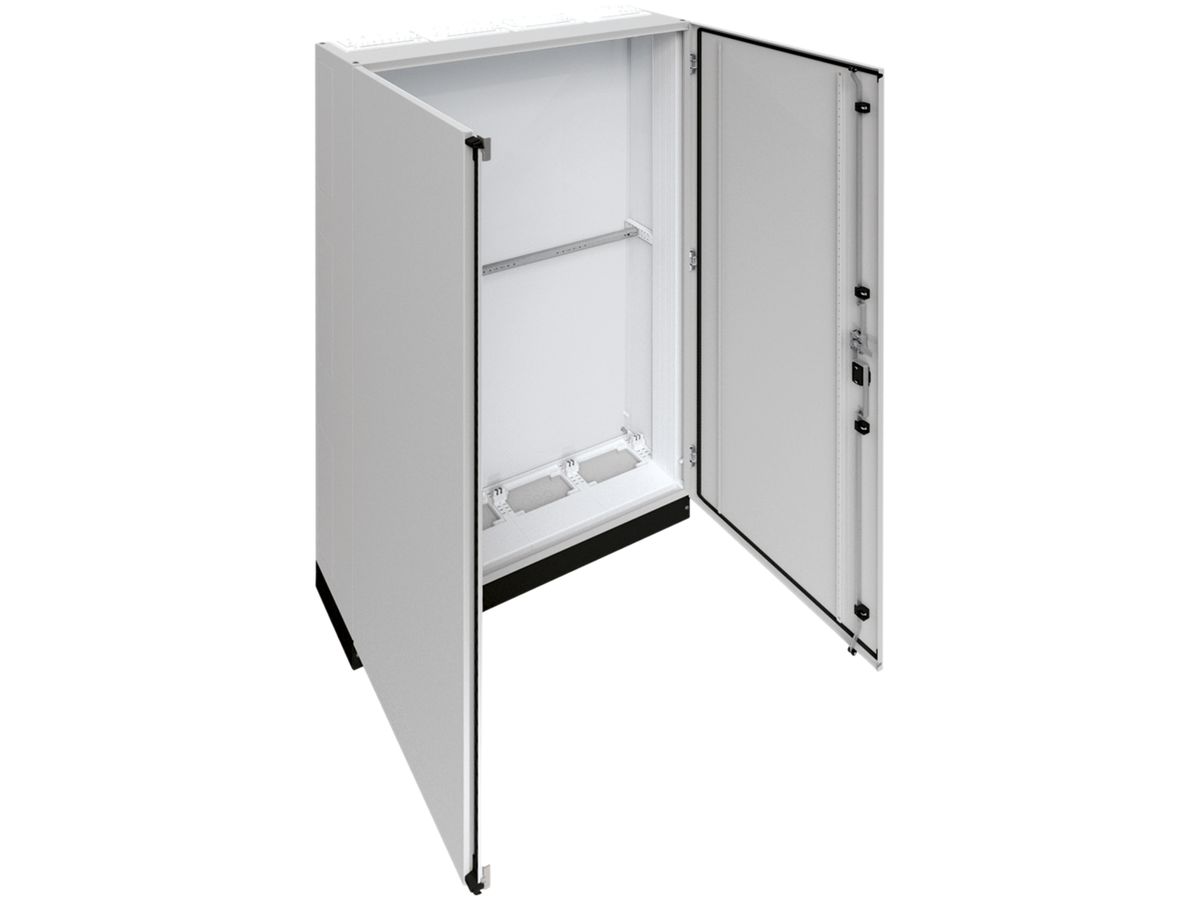 Schrank Hager univers Schutzklasse II 1850×1050×275mm mit Sockel 100mm IP55