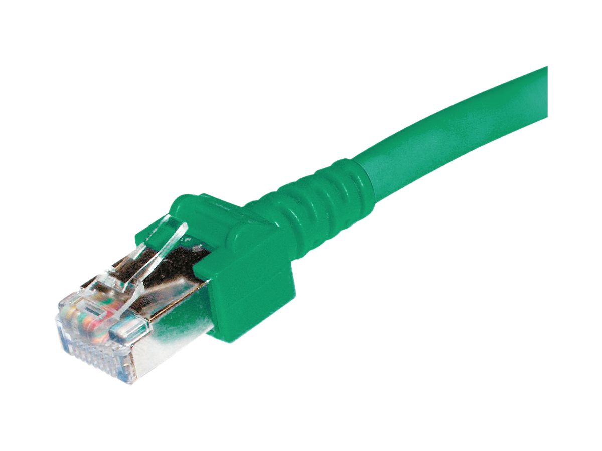 Patchkabel Dätwyler CU RJ45 5m grün S/UTP Kat.5e