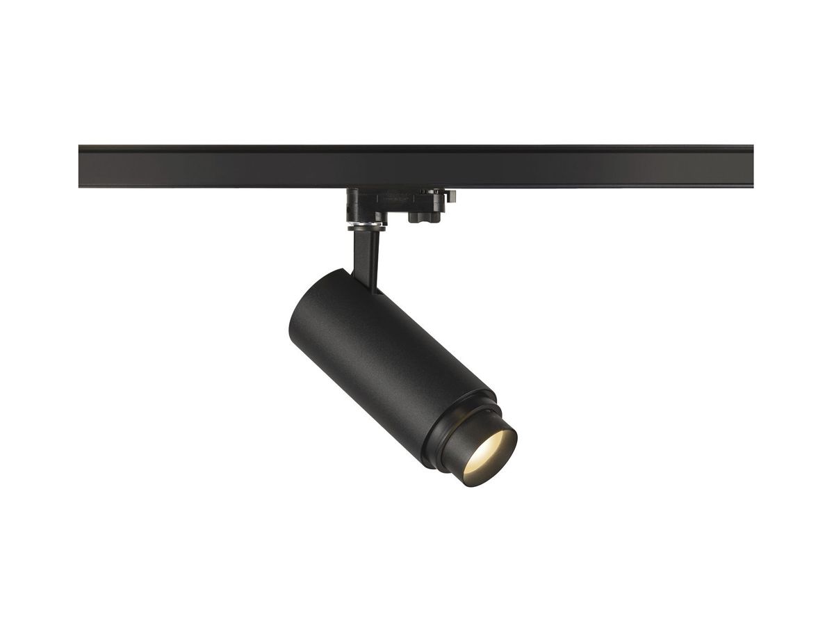 LED-Strahler SLV NUMINOS ZOOM M PHASE 20W 1800lm 3000K 15…60° 3-Ph.schwarz