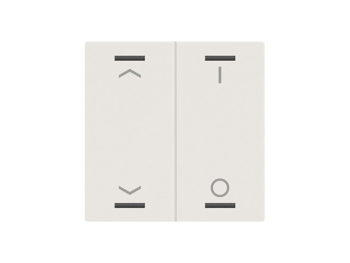 Wippe MDT BE-TAL60W211.C1 1T/4B f.Sensortasten weiss matt "Jalousie"-"I/O"
