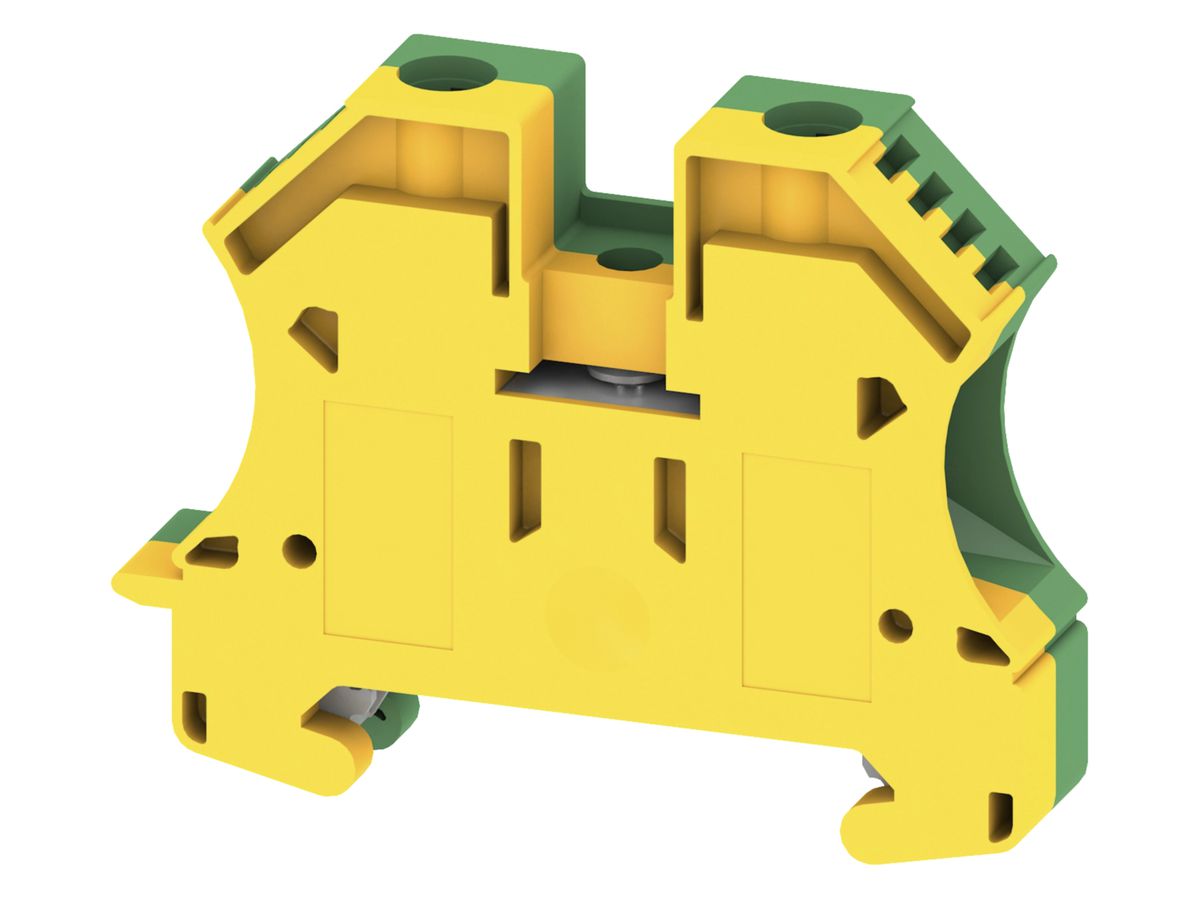 Schutzleiter-Reihenklemme 1.5…16mm² TH35/G32 grün/gelb