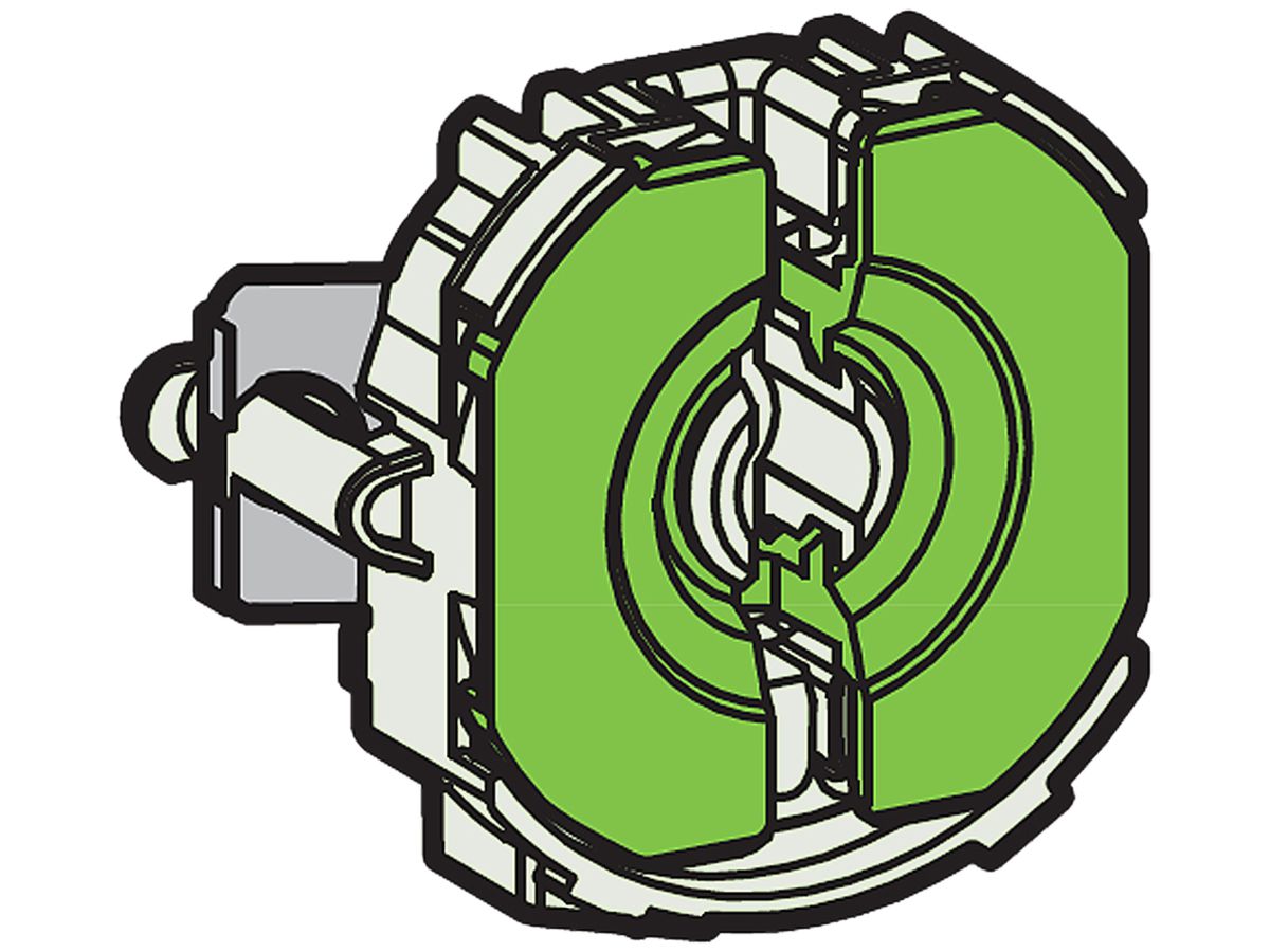 Lampenfassung G13, 3345/MAU-13-TR, gefedert