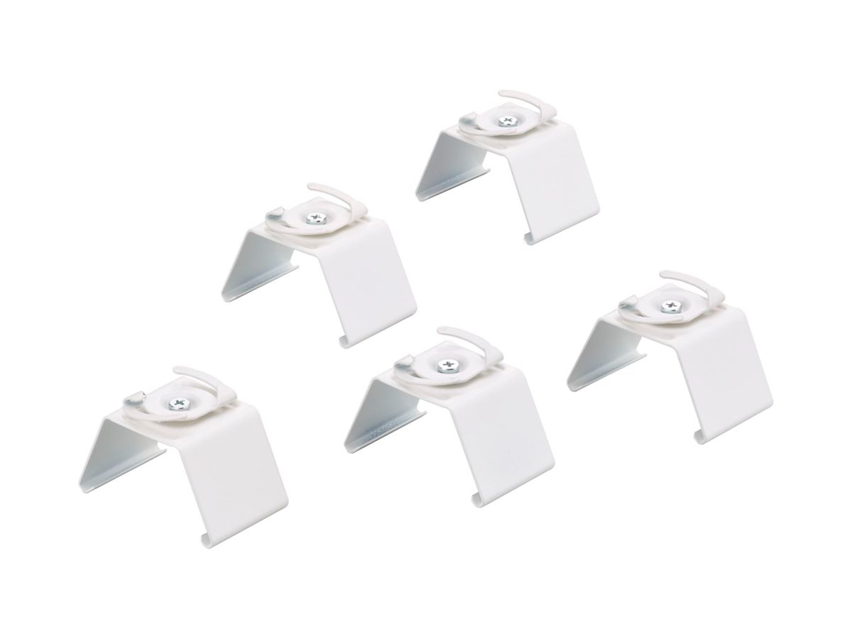 Montageklammer Philips CoreLine 41×40×45mm Stahl weiss 5 Stk