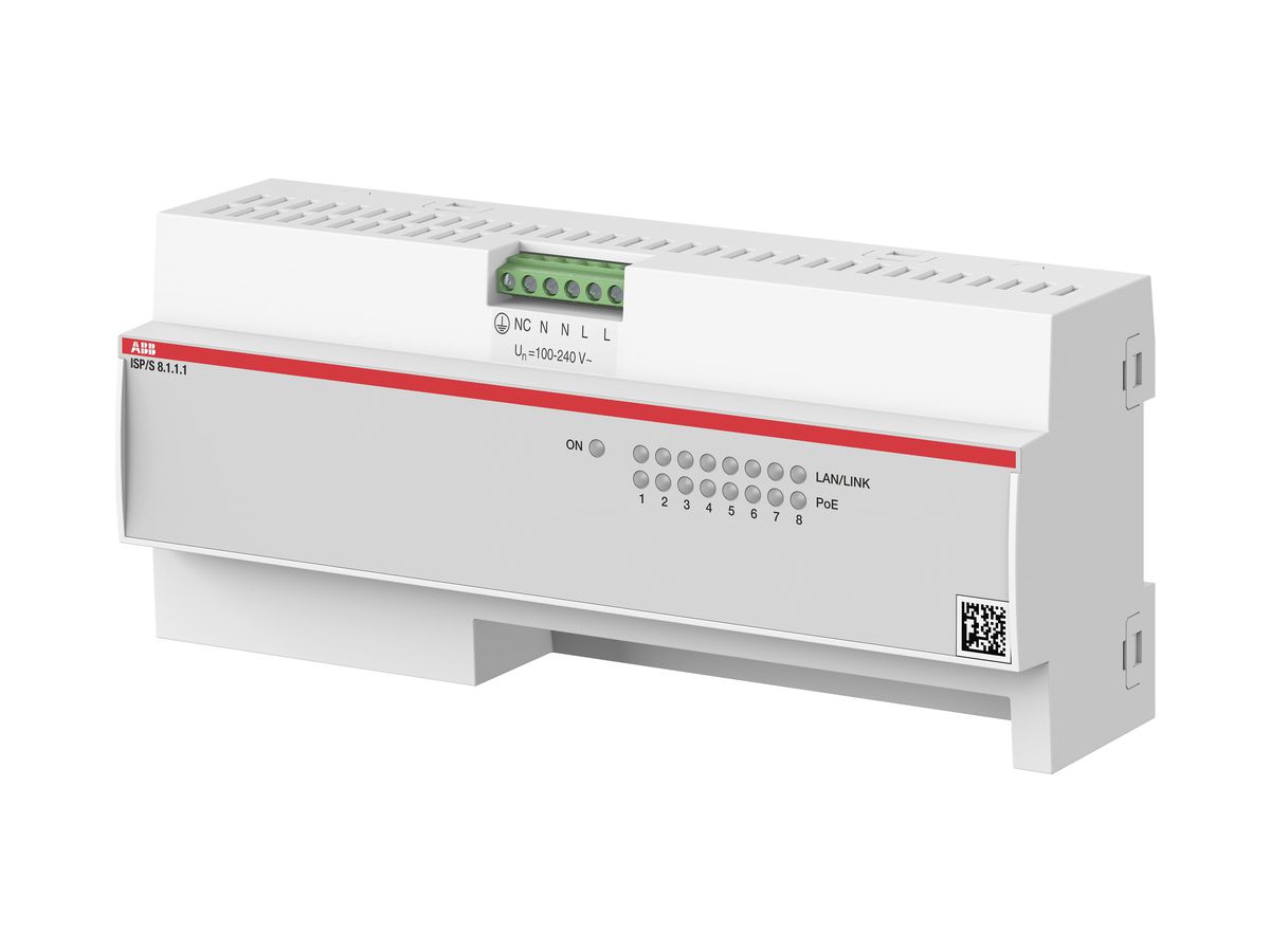 REG-IP-Switch ABB ISP/S8.1.1.1 8 Ports 100Mbit/s PoE 55W