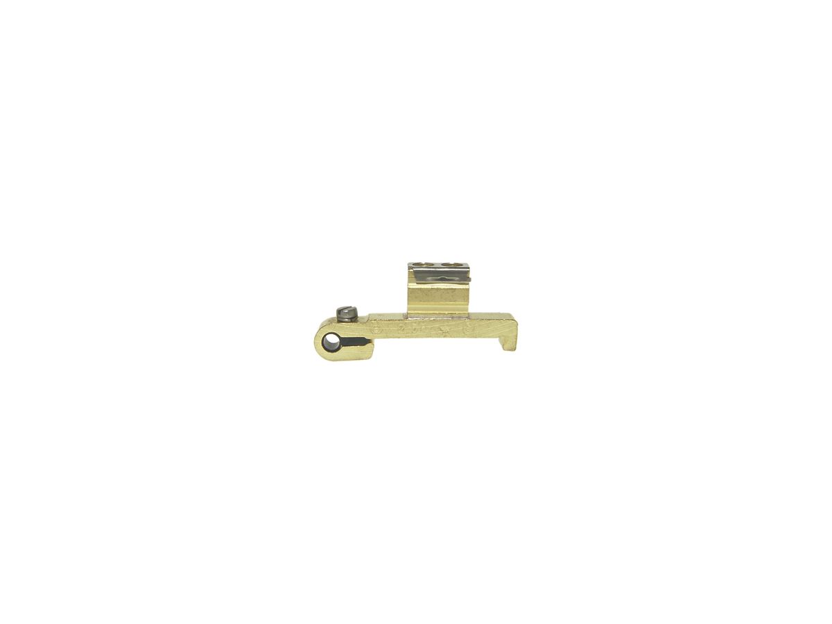 Schutzleiter-Reihenklemme Woertz 2.5mm² Schraubanschluss 1×1 Hutschiene TH35