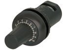 Potenziometer Eaton M22S-R10K 10000Ω 0.5W Ø22.5mm Schraubanschluss IP66 schwarz