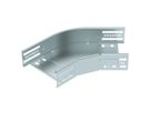 Bogen BET RB 45° 60×150mm Stahl bandverzinkt