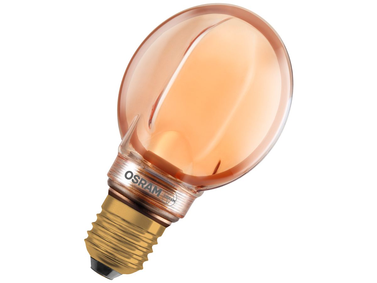 LED-Lampe LEDVANCE Vintage 1906 E27 4W 220lm 1800K klar gold DIM Ø80×120