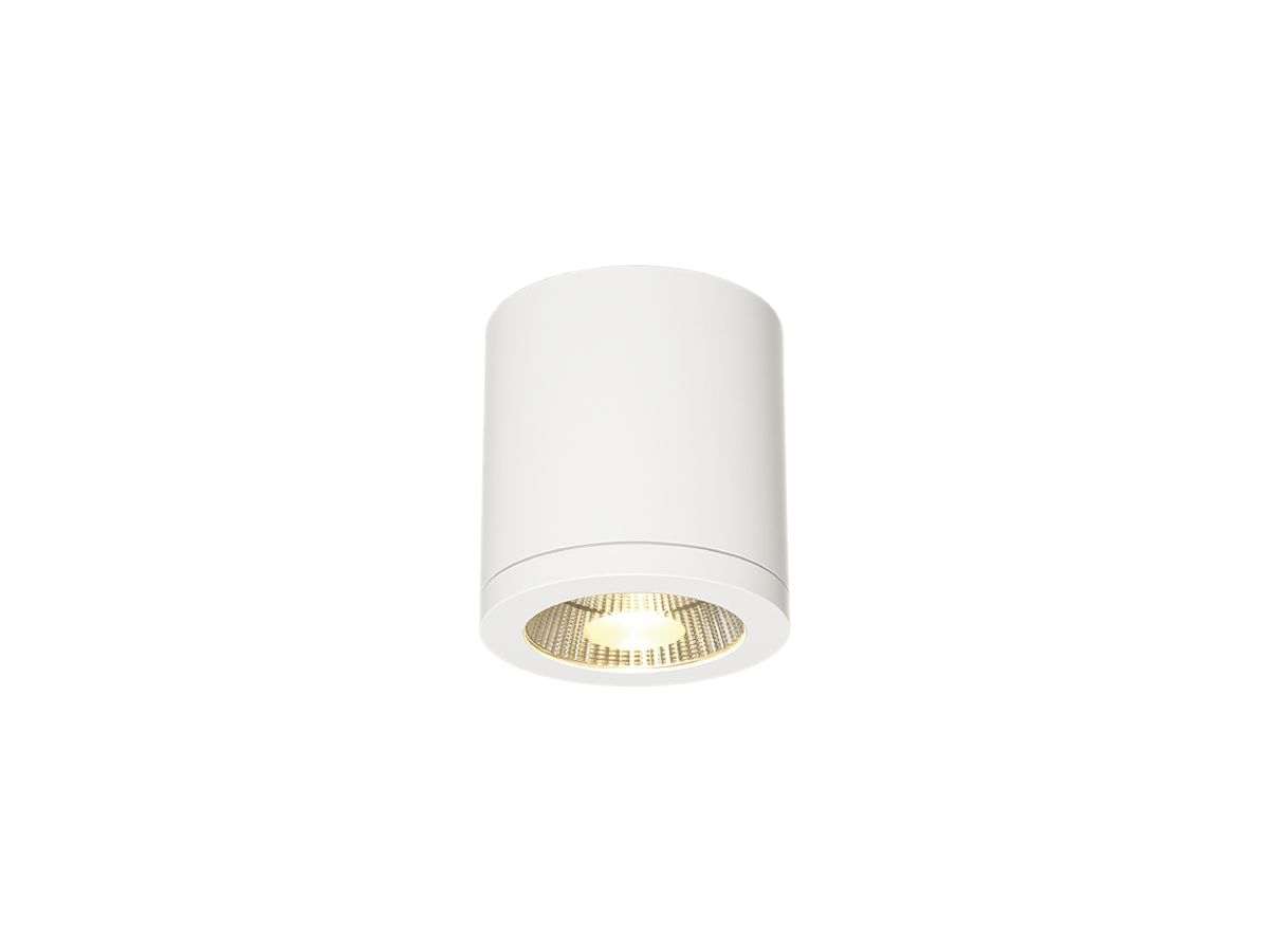 LED-Deckenleuchte SLV Enola_C, 9W 850lm 3000K IP20 weiss