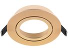 Einbaurahmen SLV NEW TRIA 95 Aluminium Ø110×26mm Messing