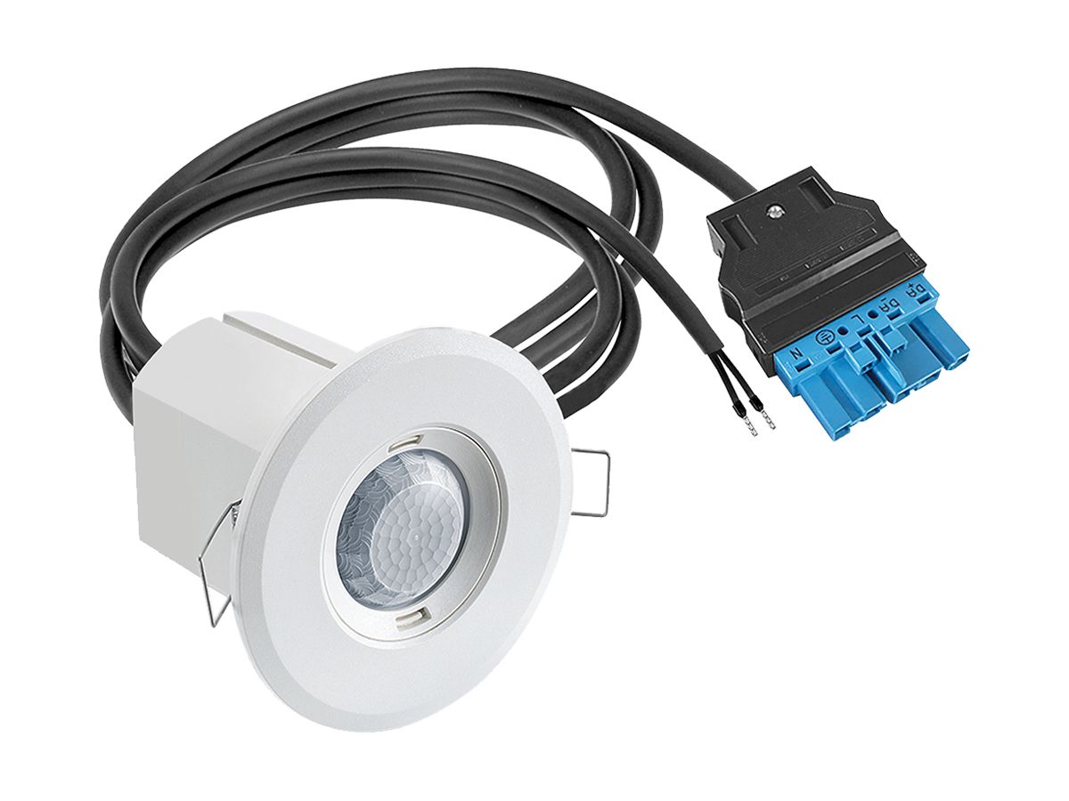 UP-Präsenzmelder ESYLUX PD-FLAT 360/8 RW BMS DALI-2 mit WINSTA CodeI