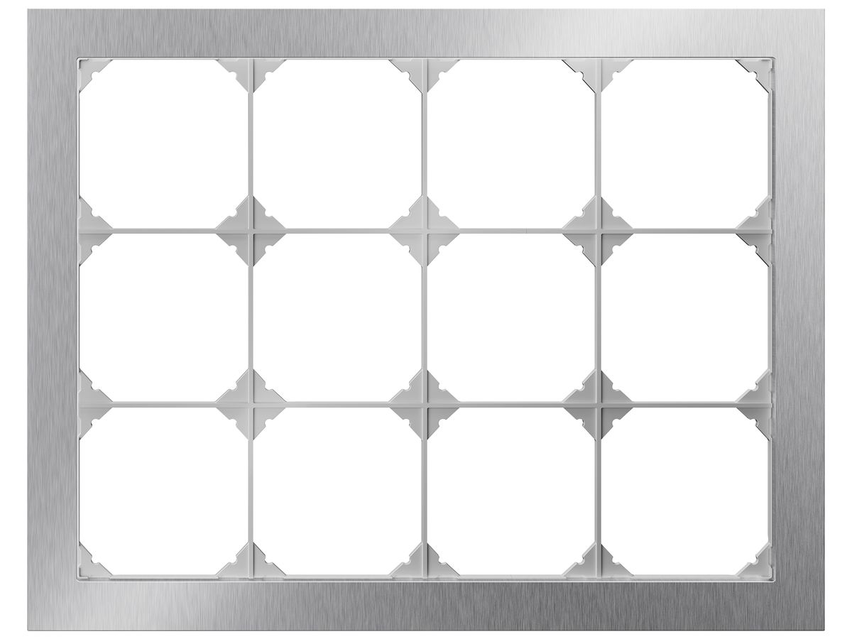 UP-Kopfzeile EDIZIO.liv prestige SNAPFIX® 3×4 274×214mm Edelstahl Cr