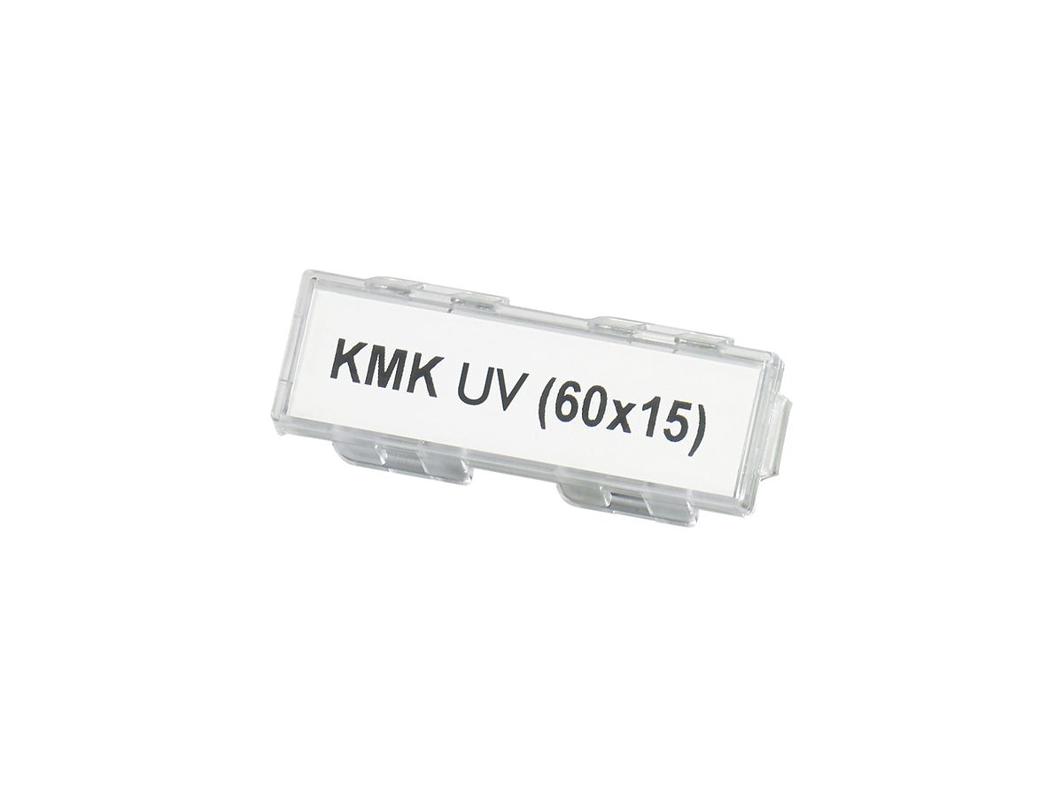 Kabelmarkierer PX KMK UV Ø9mm 60×15mm transparent