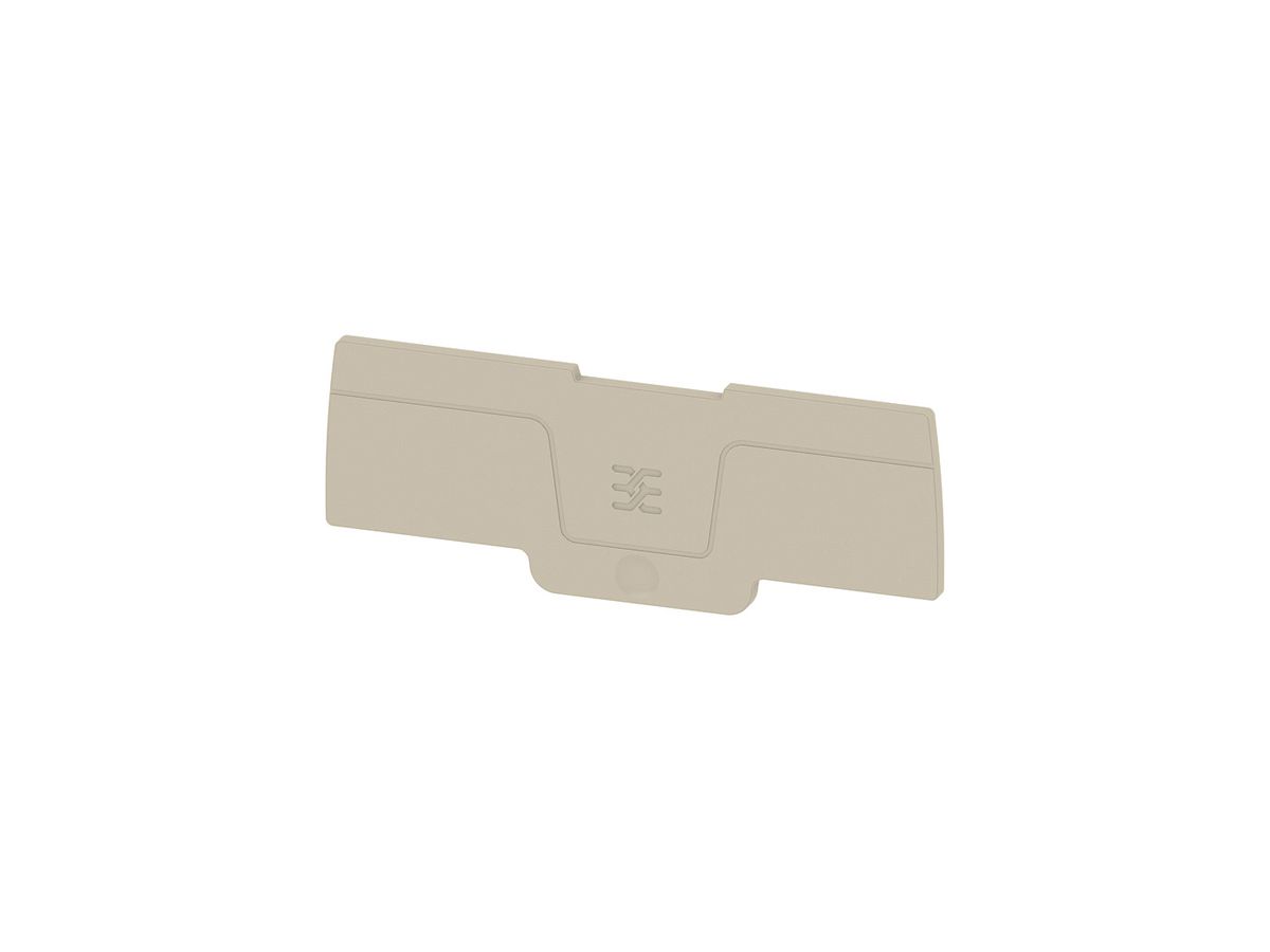 Abschlussplatte Weidmüller ASEP 4C 2.5 82.1×2.1mm beige