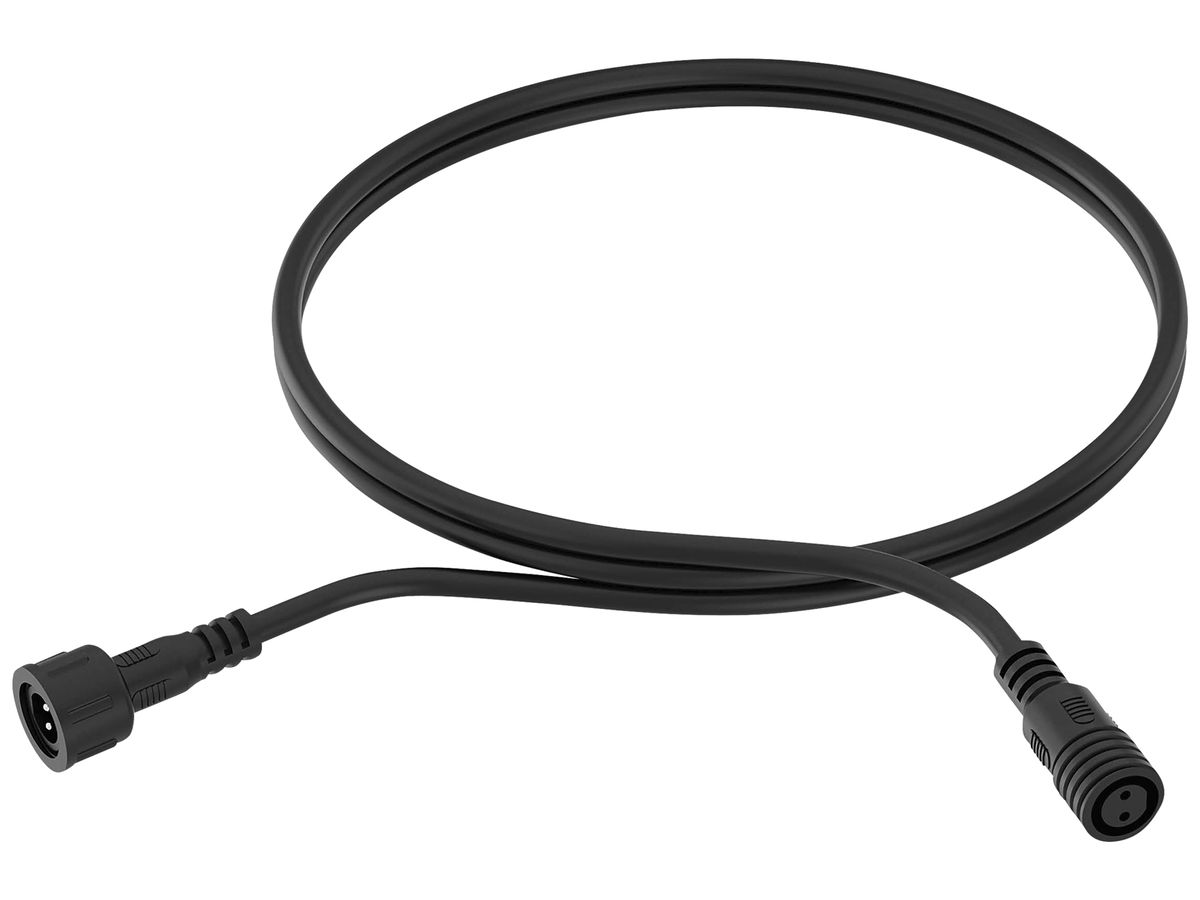 Verlängerungskabel Philips 2-polig 24V IP65 2m schwarz