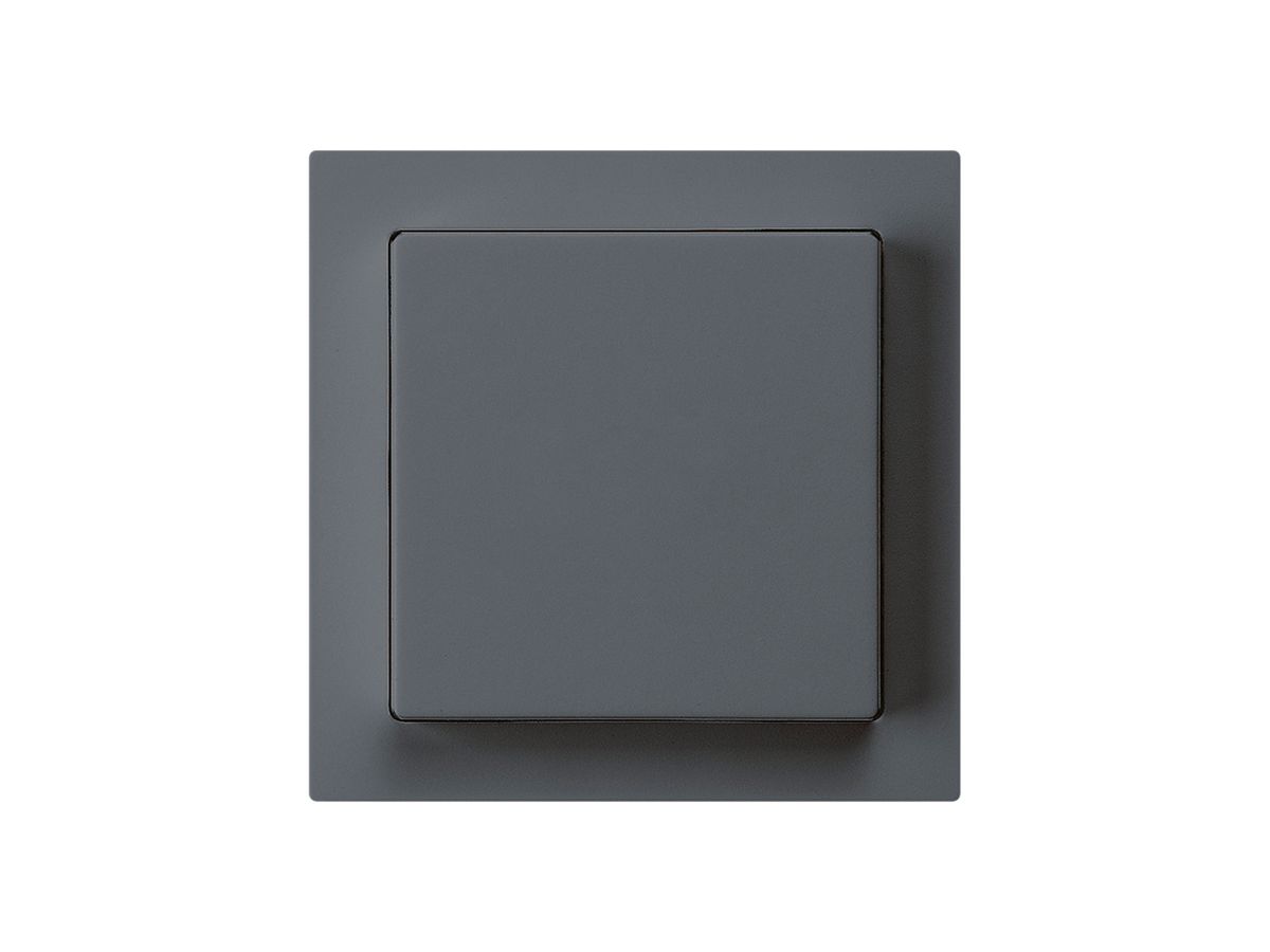 Frontset kallysto 60×60mm anthrazit für Babyswitch/Kurzhublichtregler