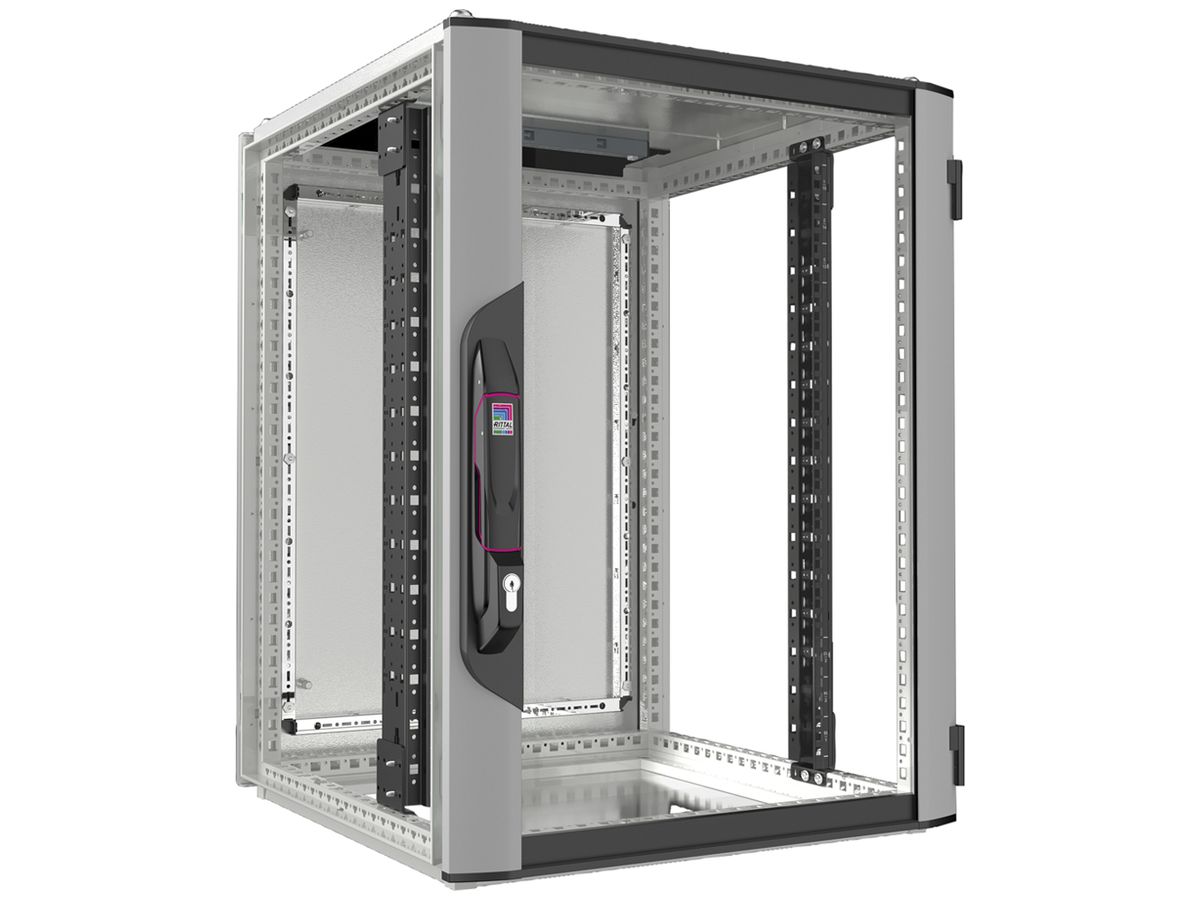 Netzwerkschrank 19" Rittal VX IT 5325.121 600×800×600mm 15HE Stahl grau