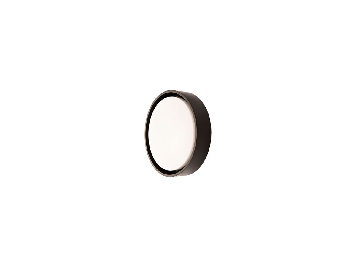LED-Decken-/Wandleuchte SG Frame Round Maxi 19W 2040lm 840 IP66 DIM Ø325 schwarz