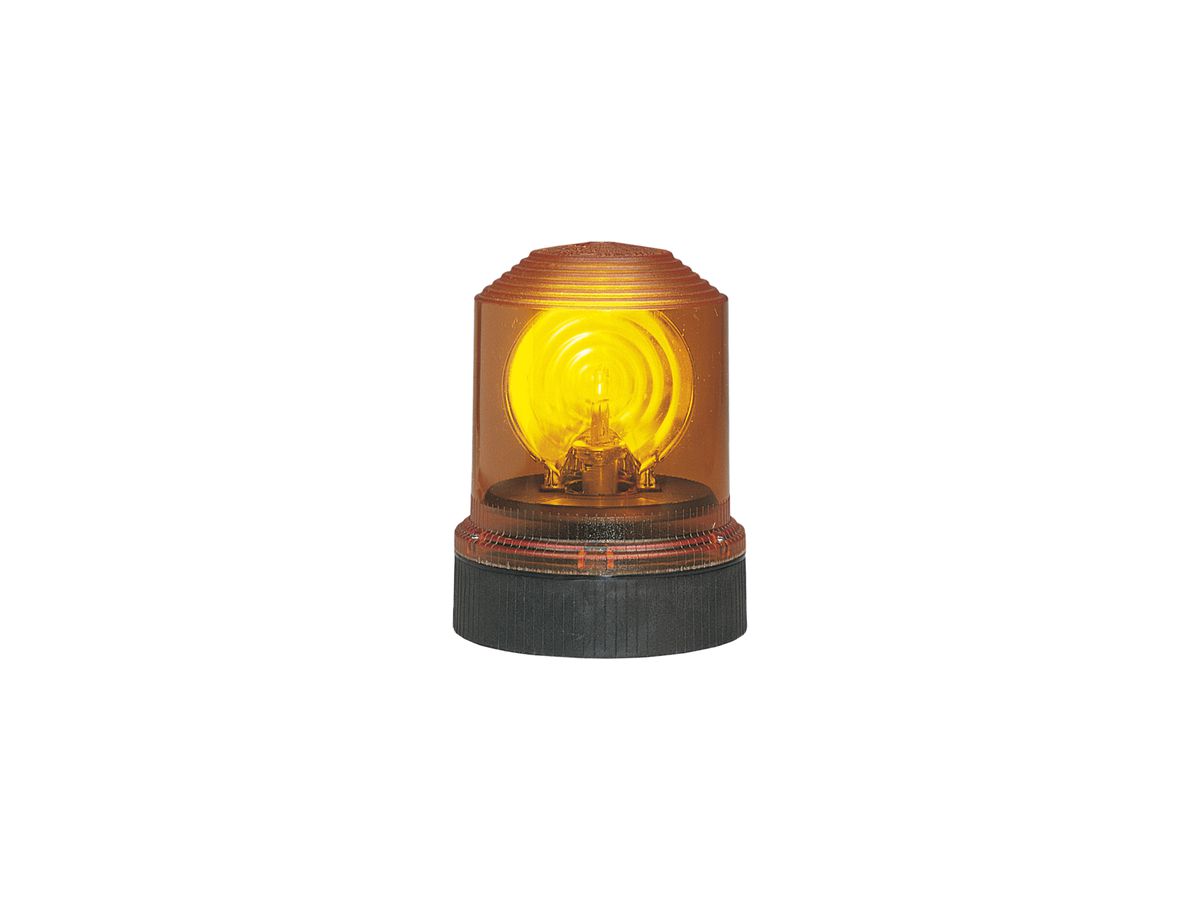 Drehspiegelleuchte Grothe DLS 12/24VDC Halogen IP55, orange